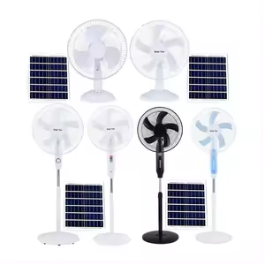 12V DC Cooling Solar Fan And Light - Image 4